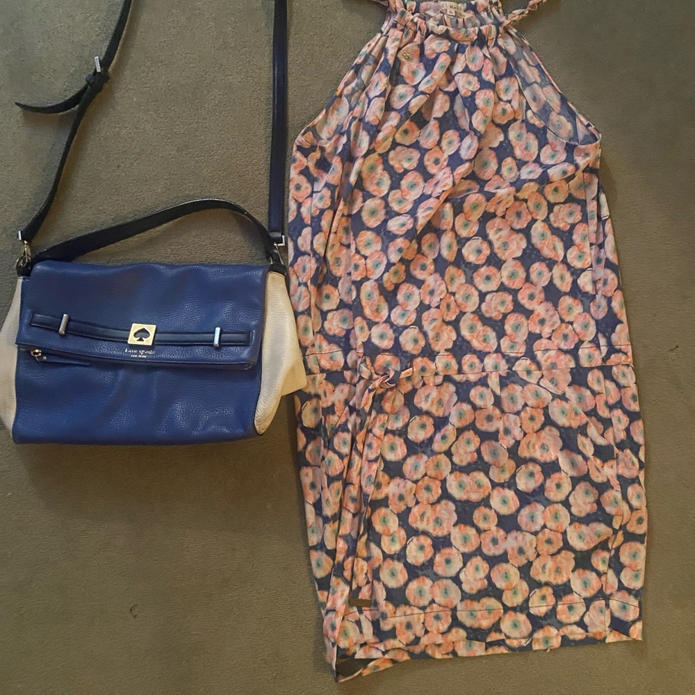 A purse and a dress Kate spade